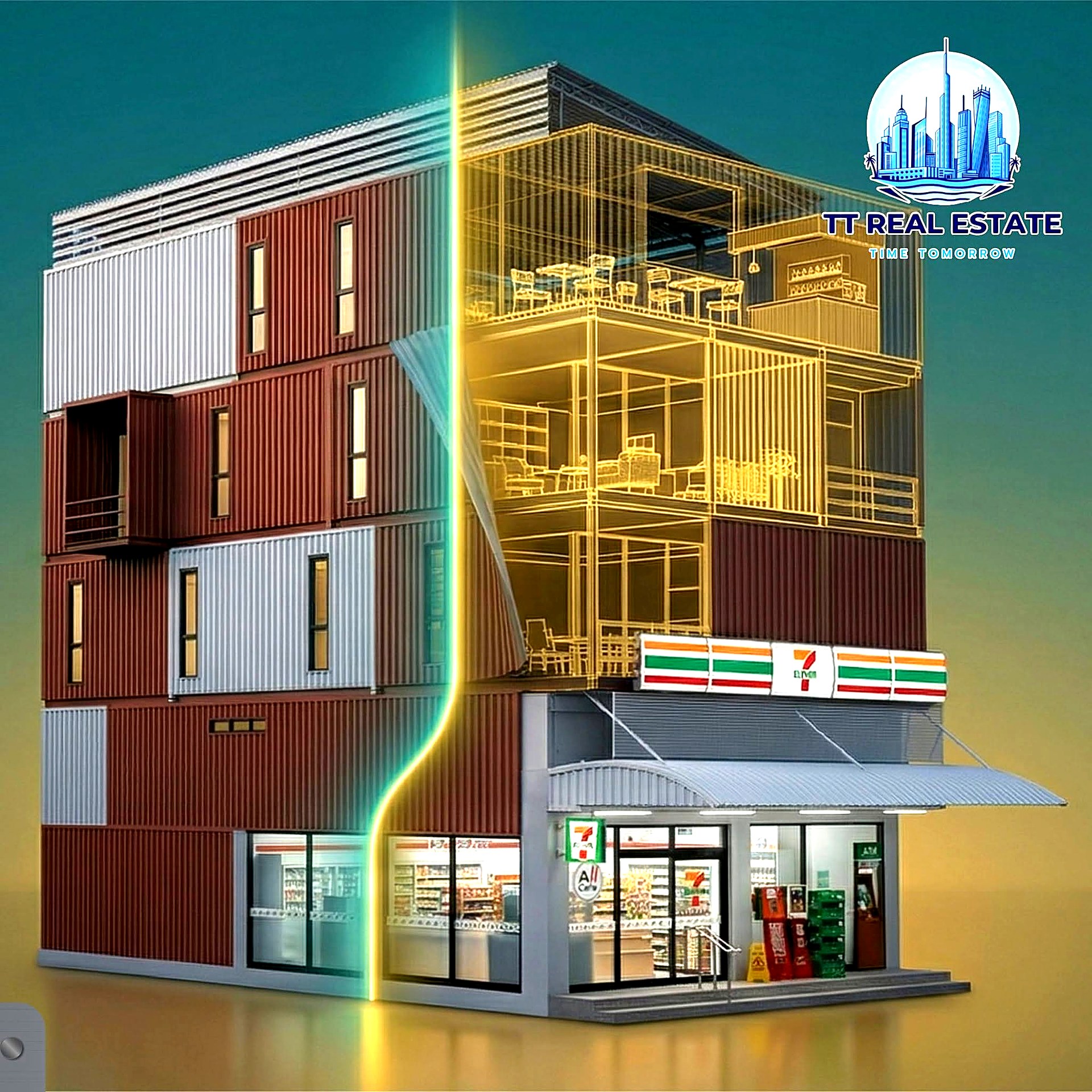 ขายตึกแถว 2 คูหาหัวมุม 4.5 ชั้น สุขุมวิท 50 · มี 7-Eleven เช่า · Yield ~7% รูปที่ 9